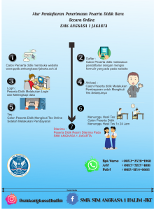 Read more about the article Alur Penerimaan Siswa/Siswi SMK Angkasa 1 Jakarta Tahun Ajaran 2021-2022